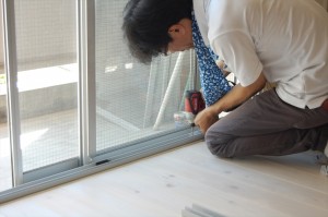 インプラス設置中