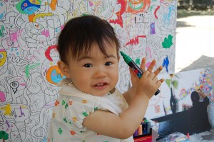小さなお客様